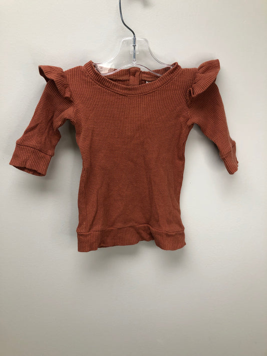3-6m Kate Quinn rust thermal Shirt