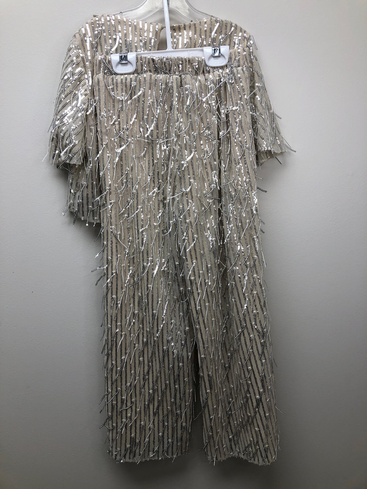 8 Zara tan Sparkle 2 PC Ensembles