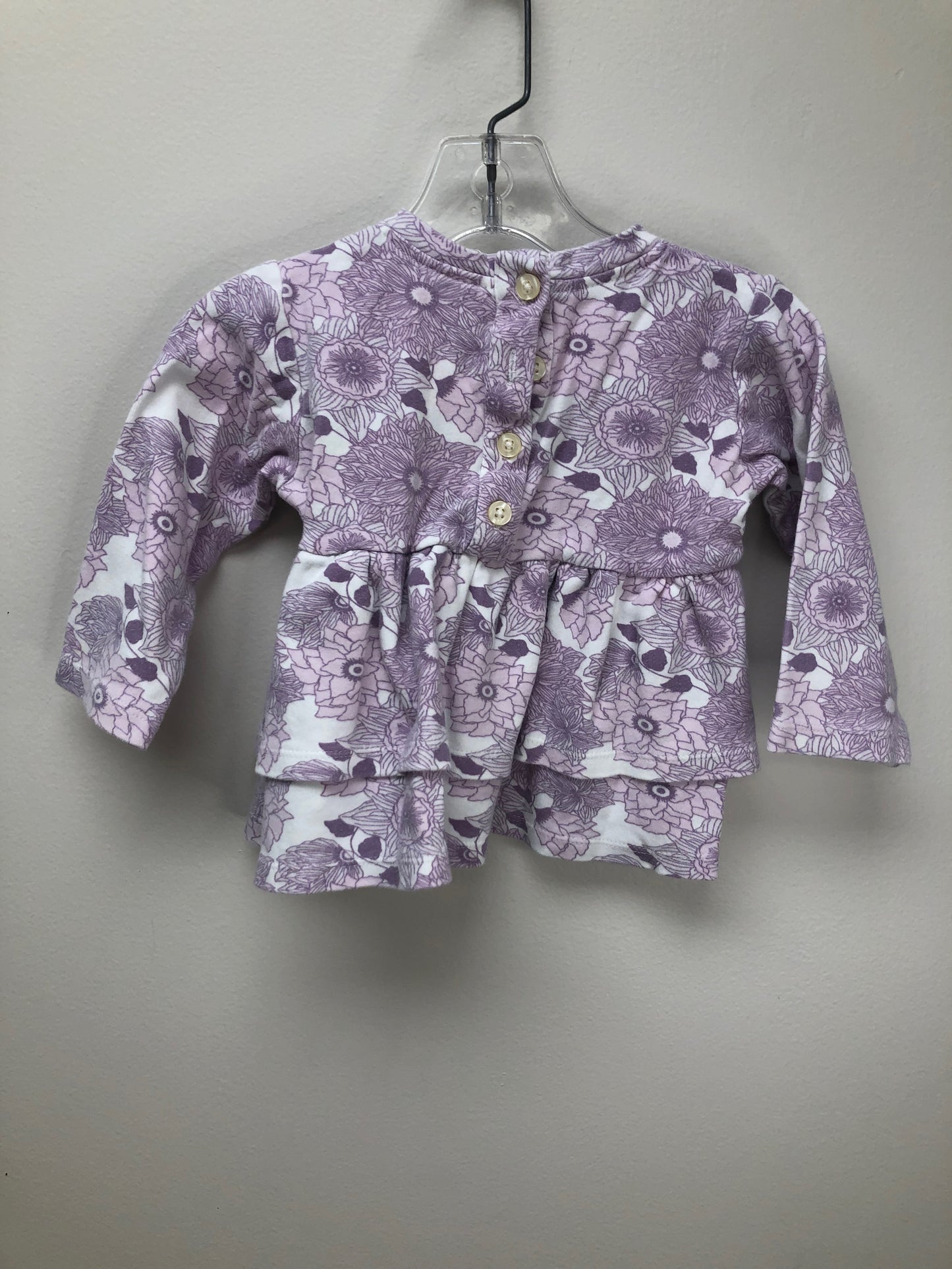 18-24 Months Kate Quinn purple floral Shirt