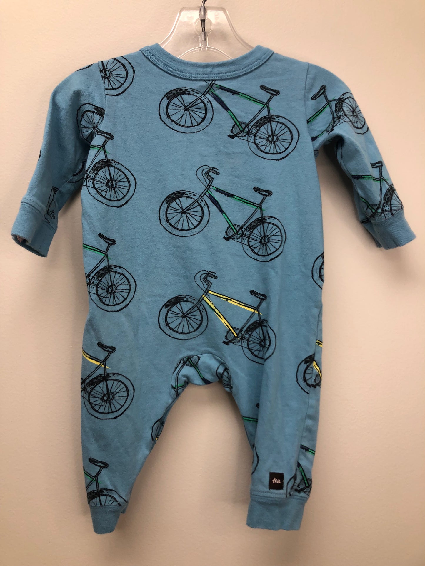 3-6m tea teal bike 1 PC Ensemble
