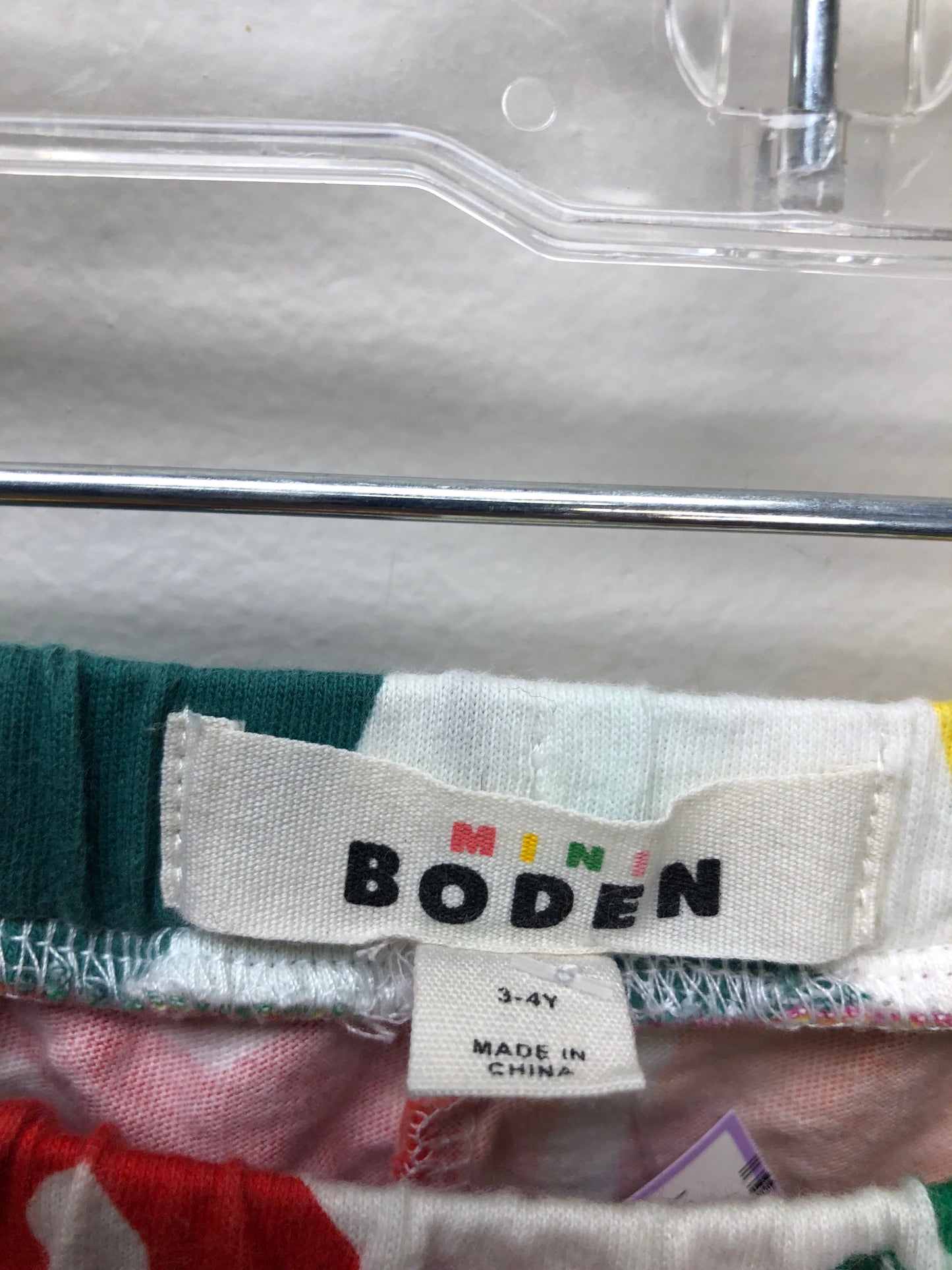 Size 3 Mini Boden Multi-Color fruit Skirt
