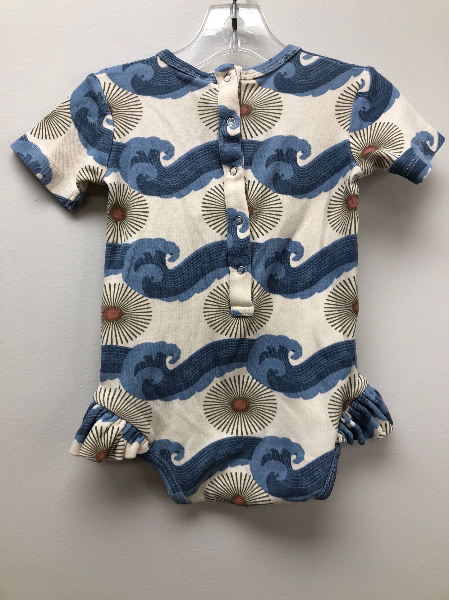 18-24m Kate Quinn blue print Onesie