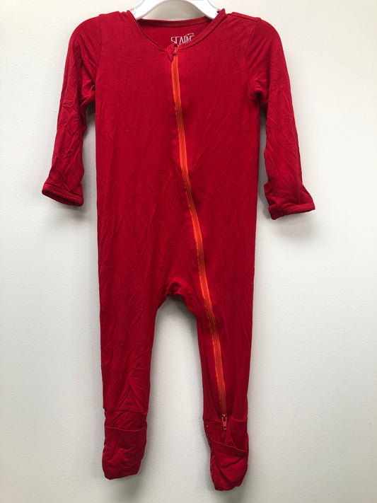 12-18 Months red bamboo Pajamas