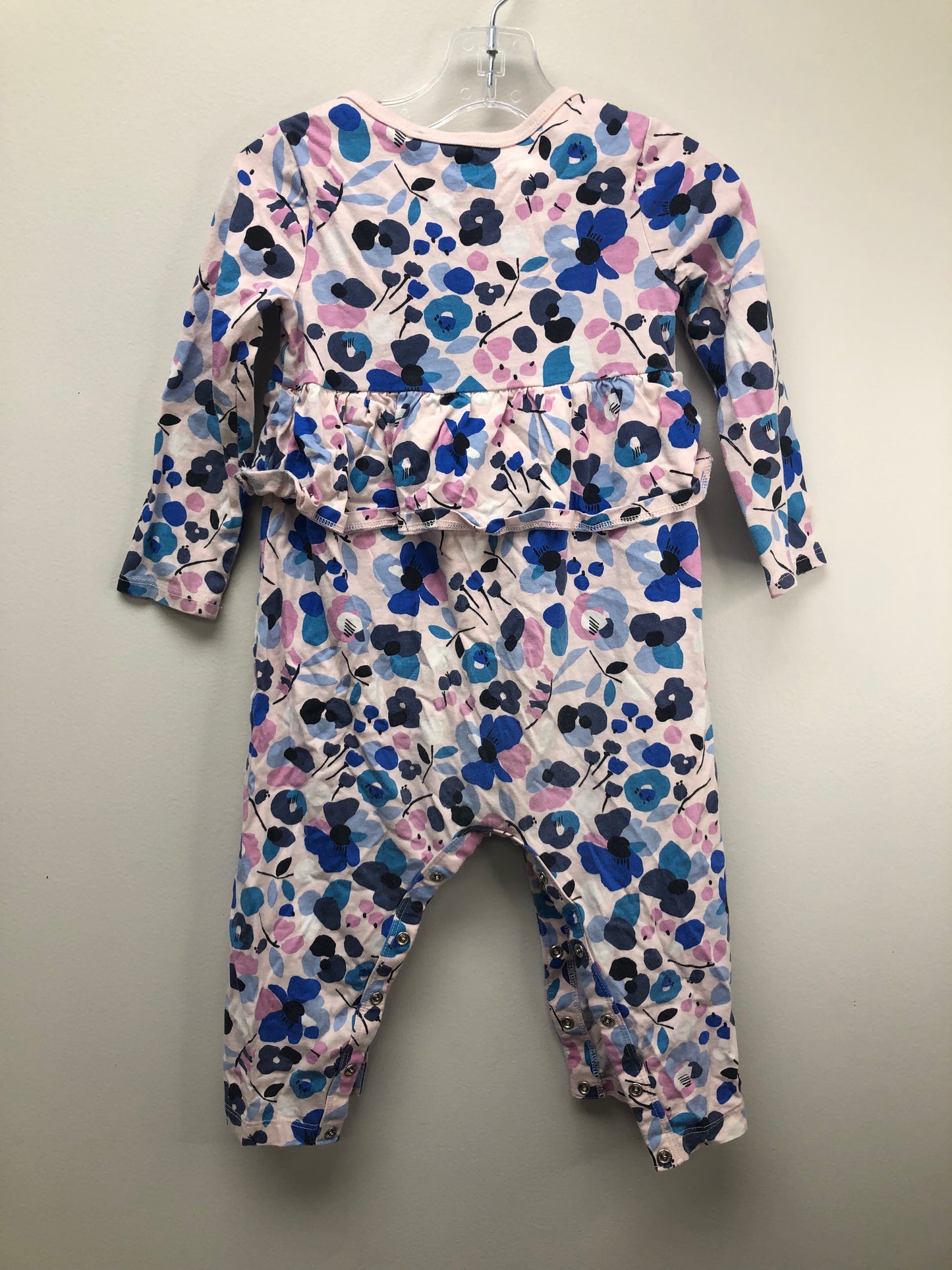 18-24 Months tea Child pink floral Romper