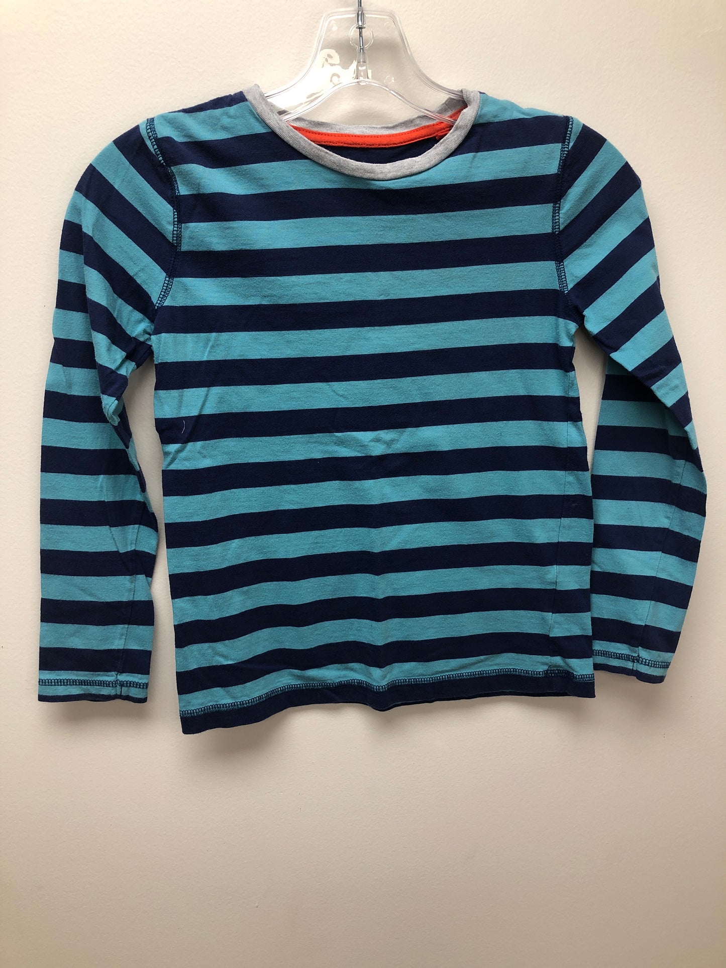 9-10 Boden blue stripe Shirt