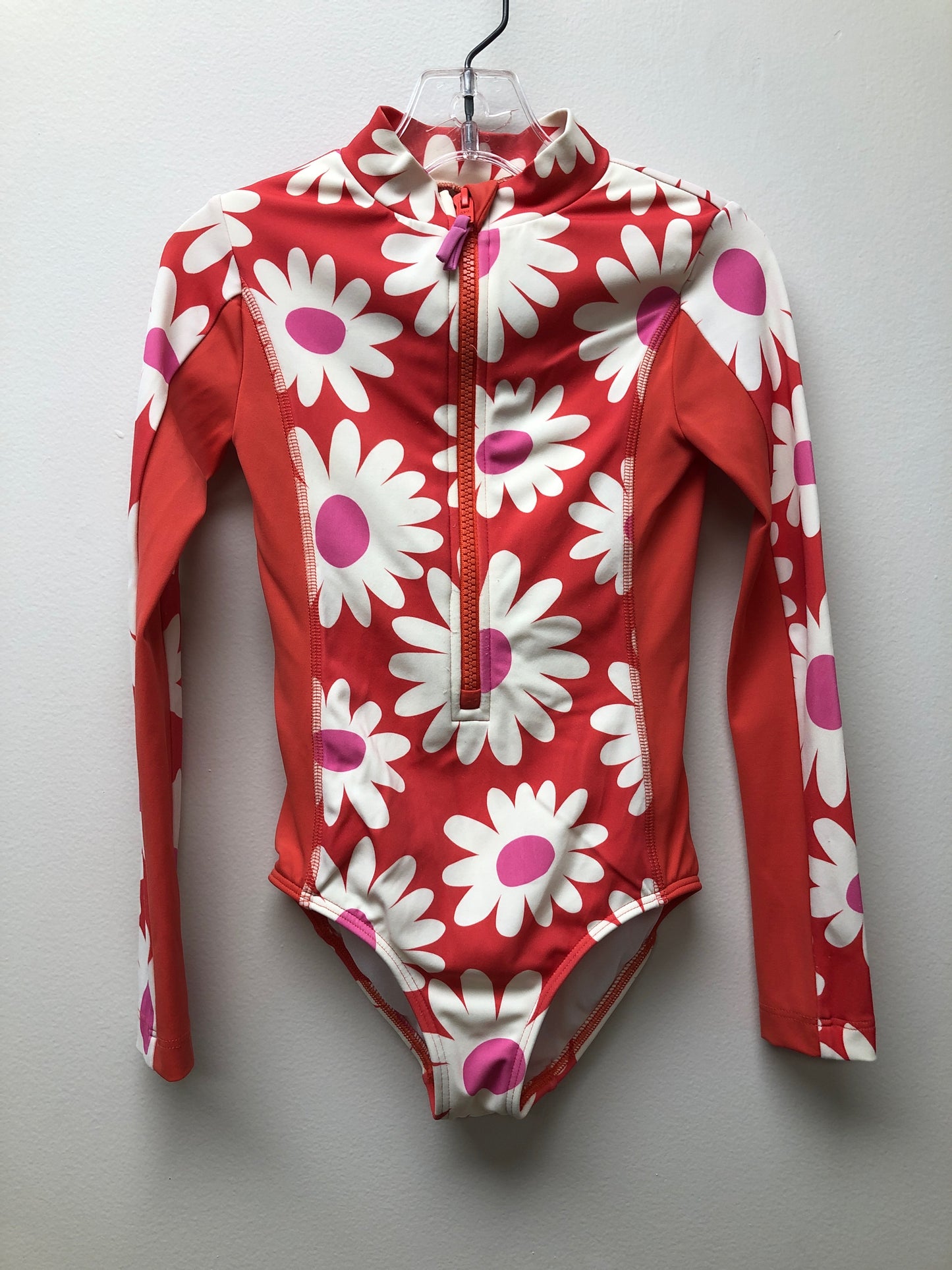 5 Mini Boden red floral Swimwear