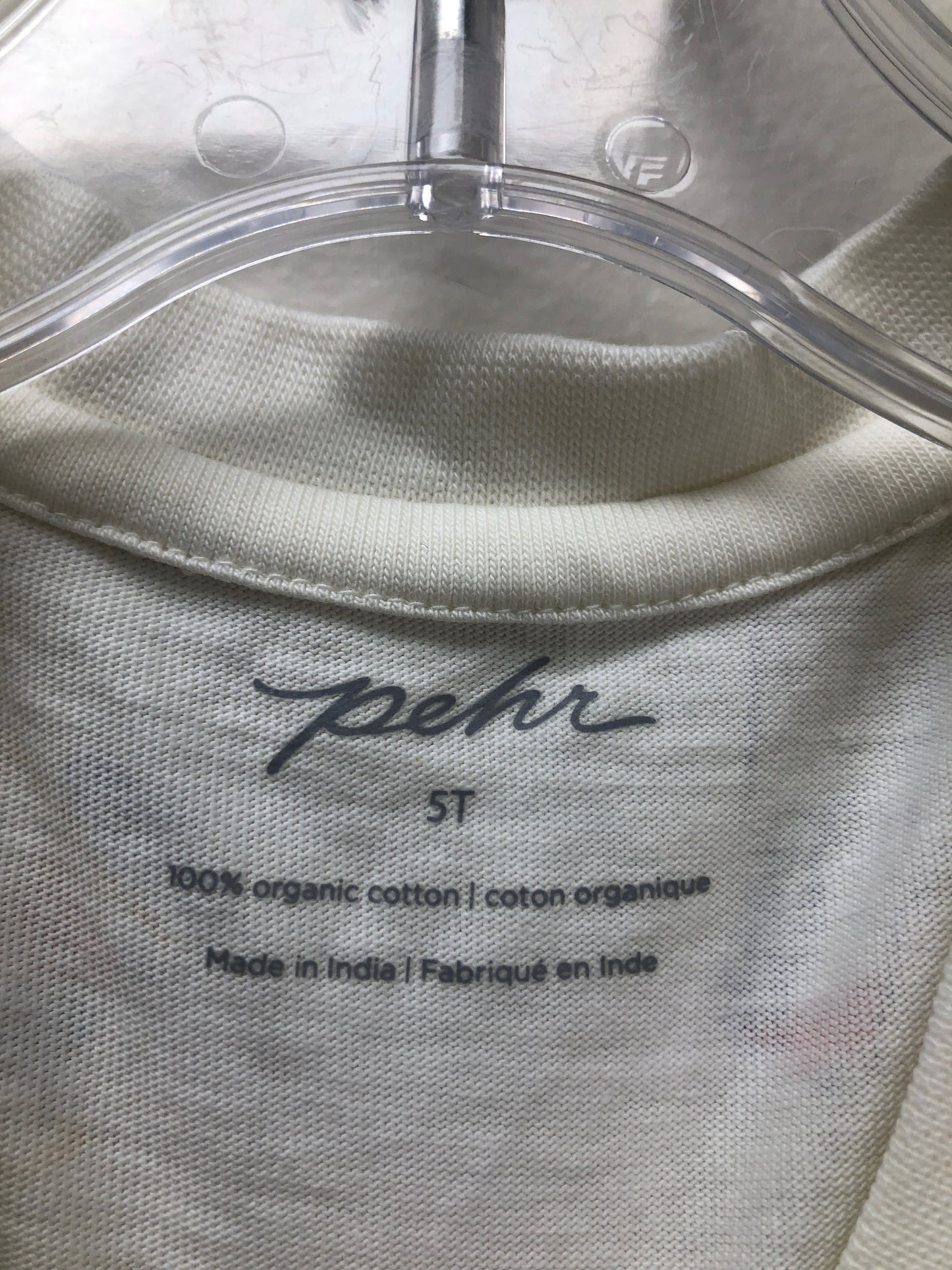 5T Pehr white animals Shirt