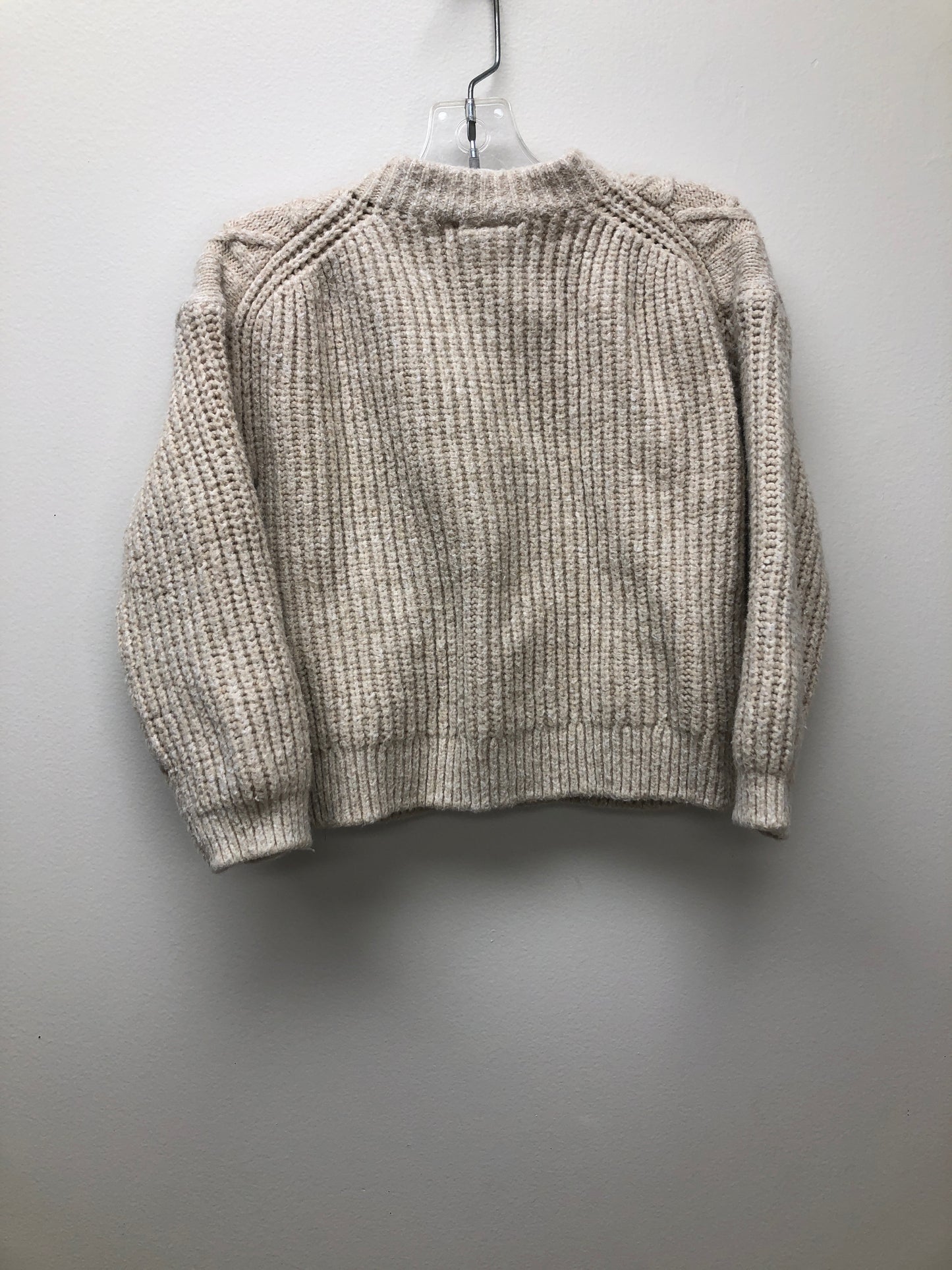 Size 4 Zara tan knit Sweater