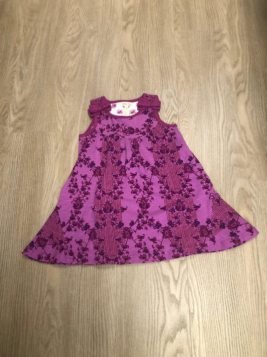 Matilda Jane Child Size 4 Purple Floral Dress