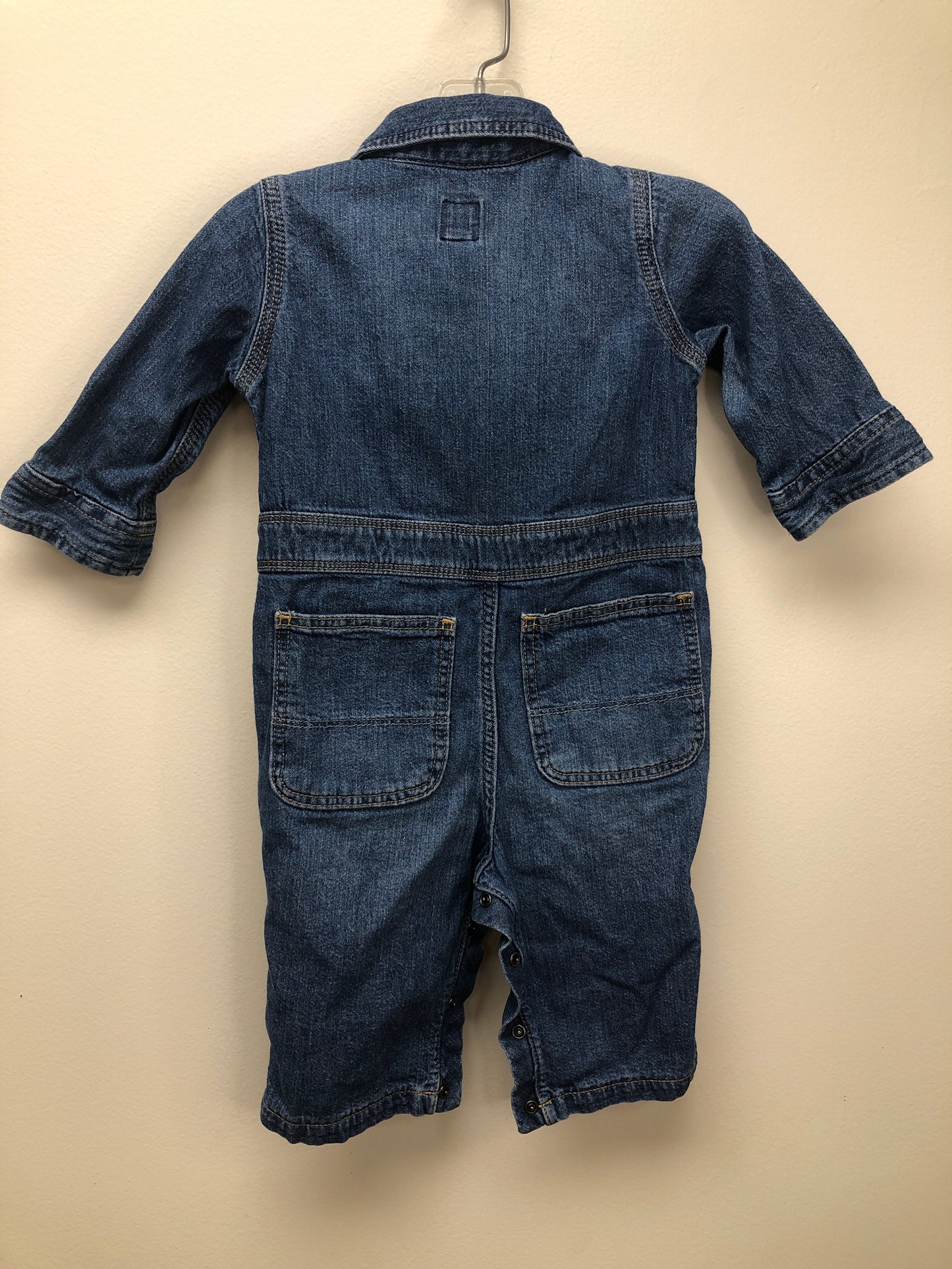 GAP Child Size 6 Months blue denim 1 PC Ensemble