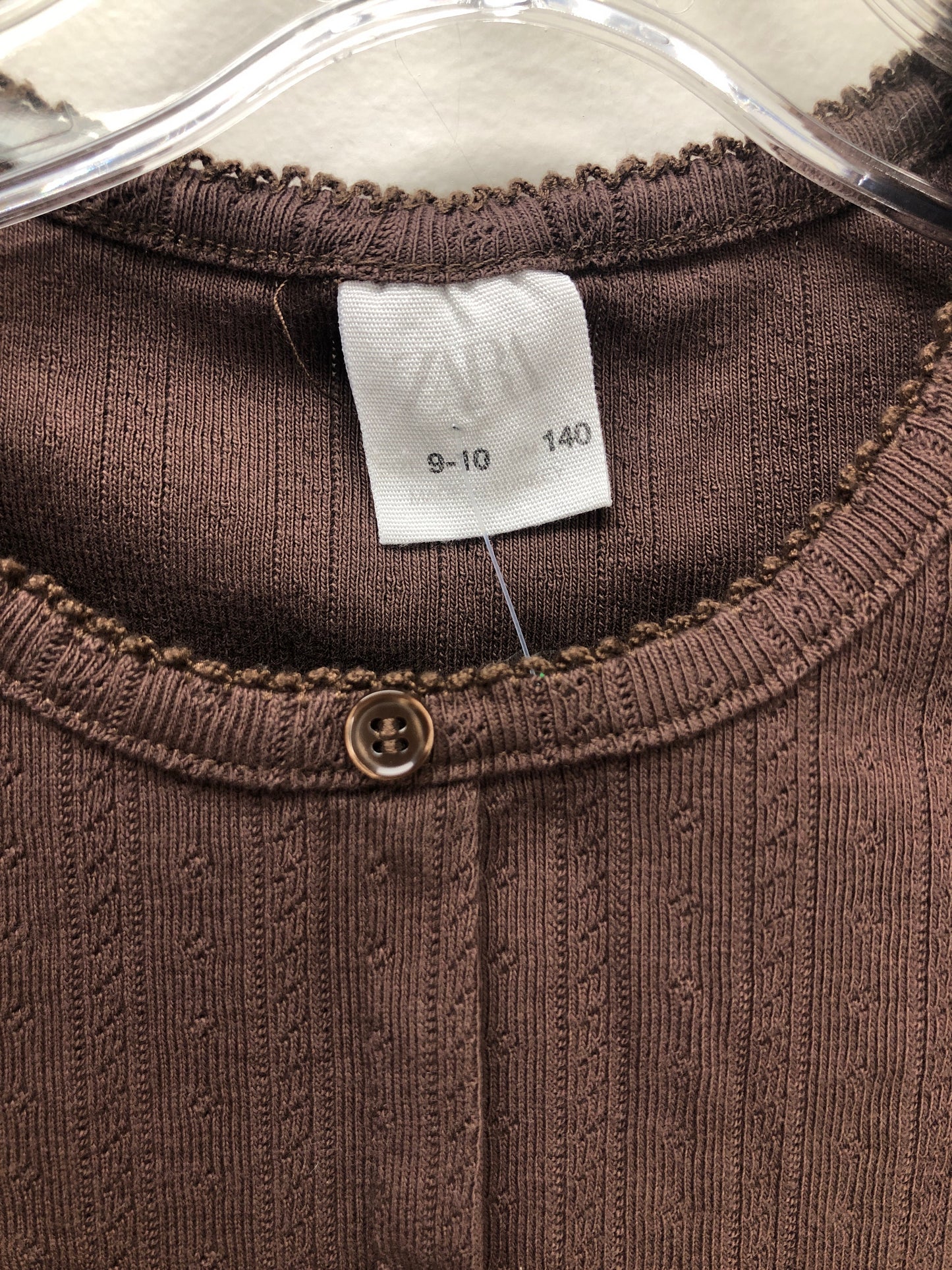9 Zara Child  brown Shirt