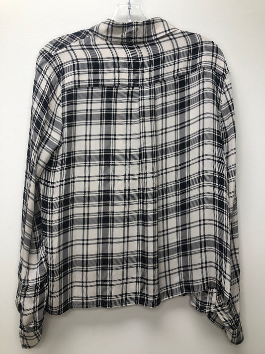 Medium Haute Hippie black plaid Shirt