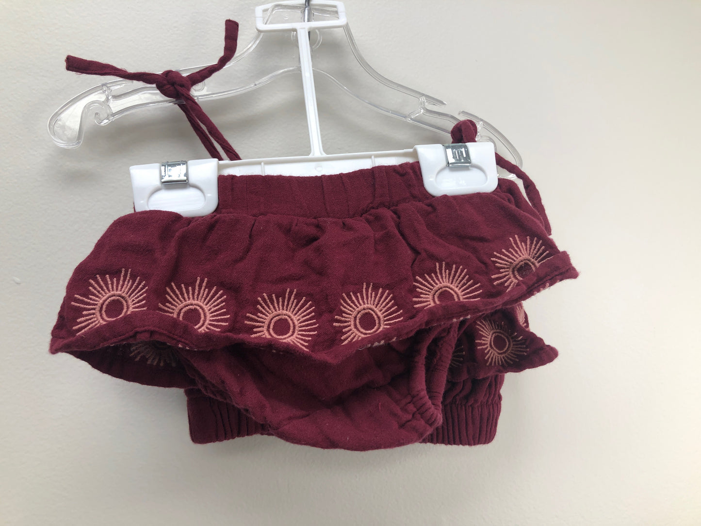 Kate Quinn Child Size 3 Months red 2 PC Ensembles