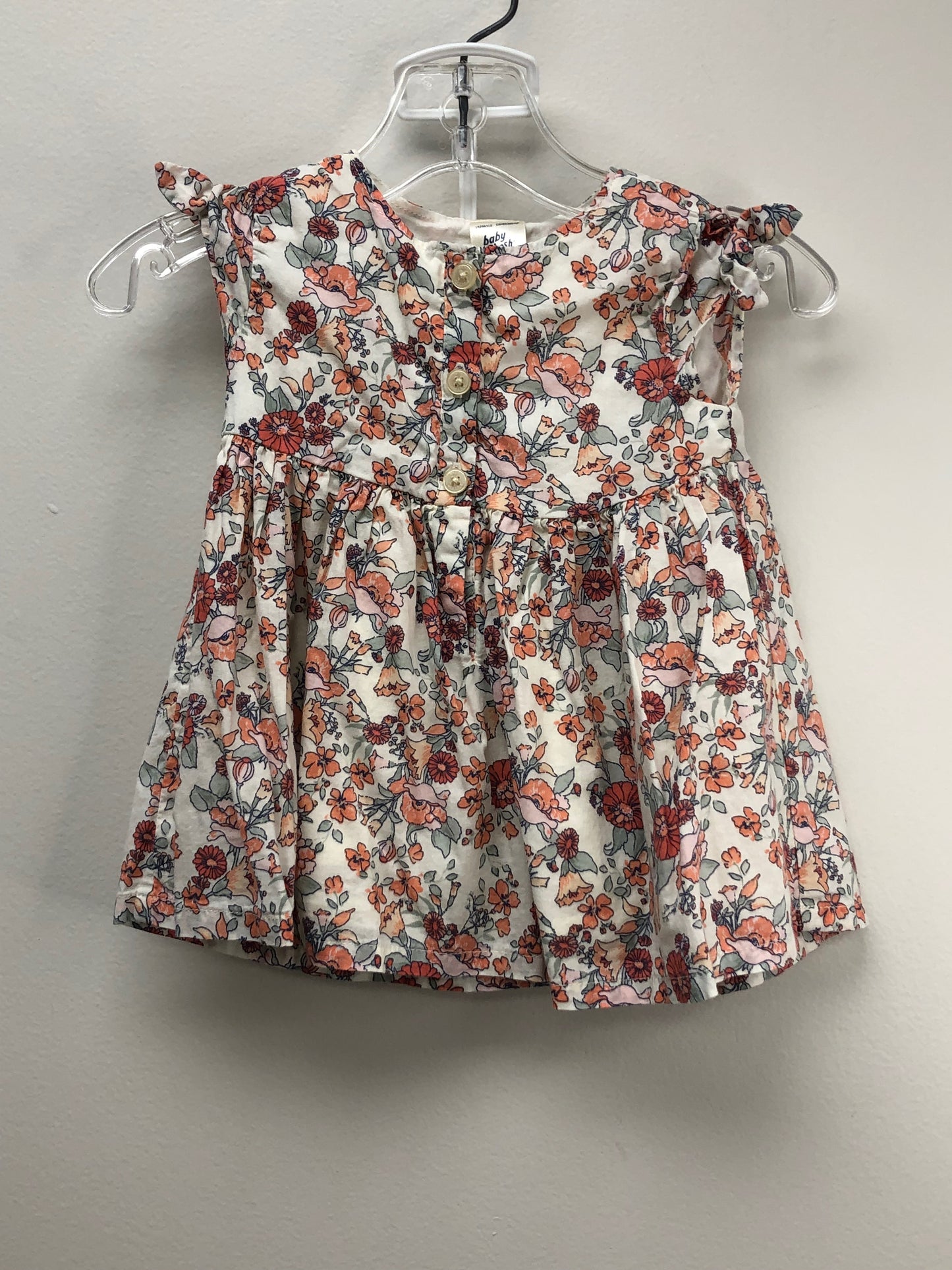 3m Osh Kosh B'Gosh cream floral Dress