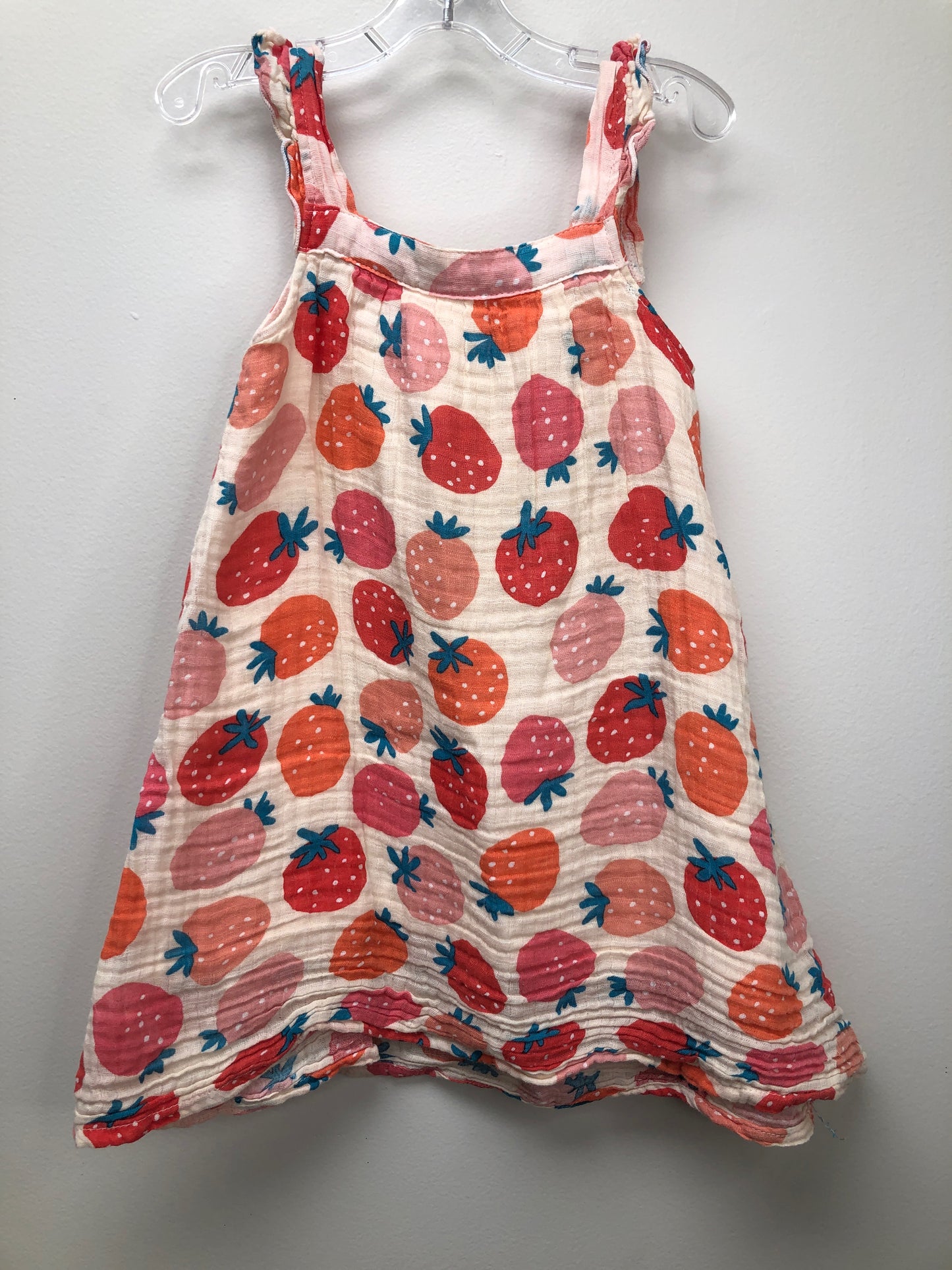 4T Angel Dear pink strawberries Dress