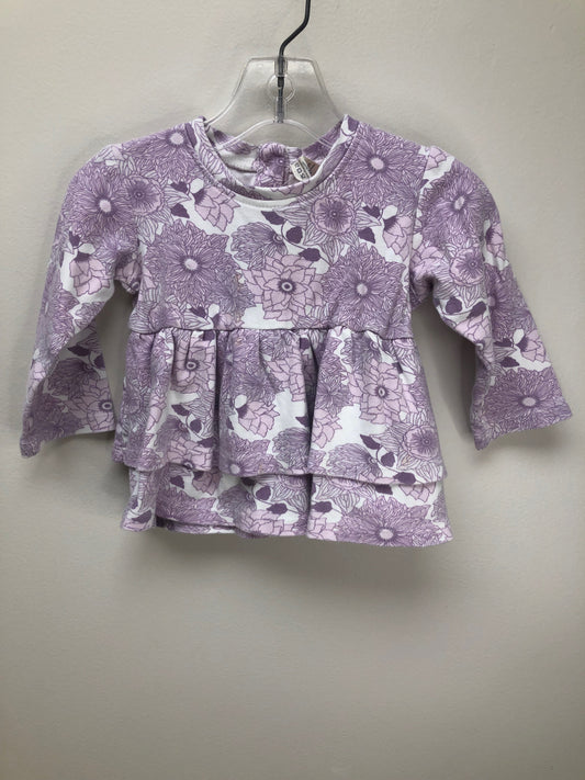 18-24 Months Kate Quinn purple floral Shirt