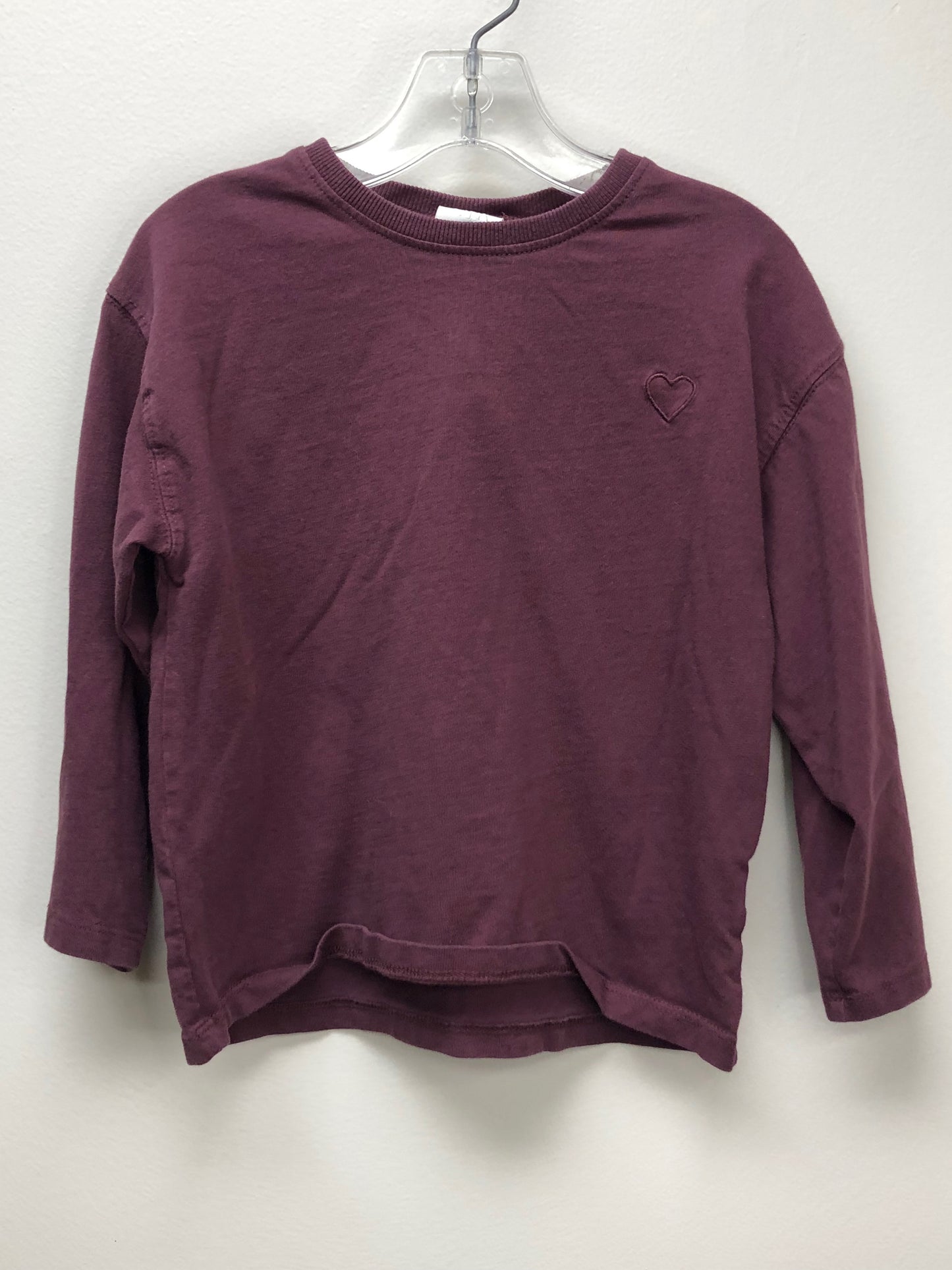 5 Zara purple long sleeve Shirt