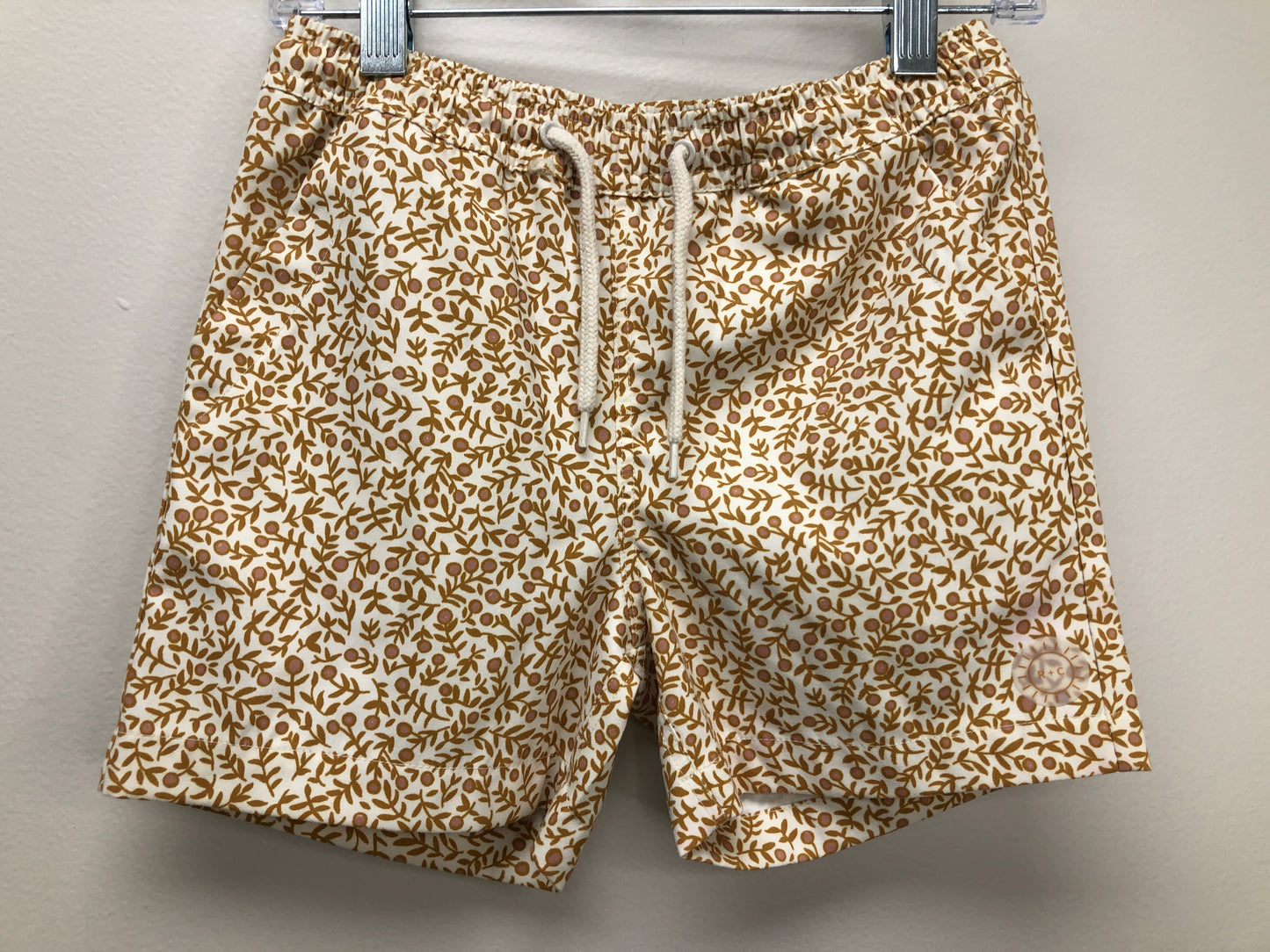 4/5 Rylee & Cru brown floral Swimwear