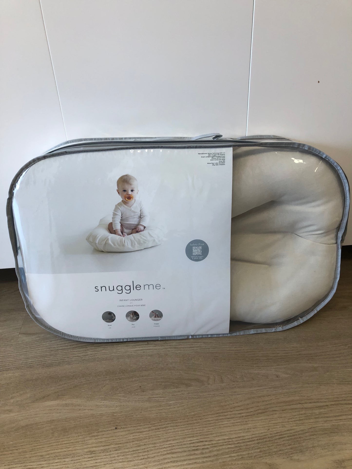 Snuggle Me cream NEW Sleep positioner