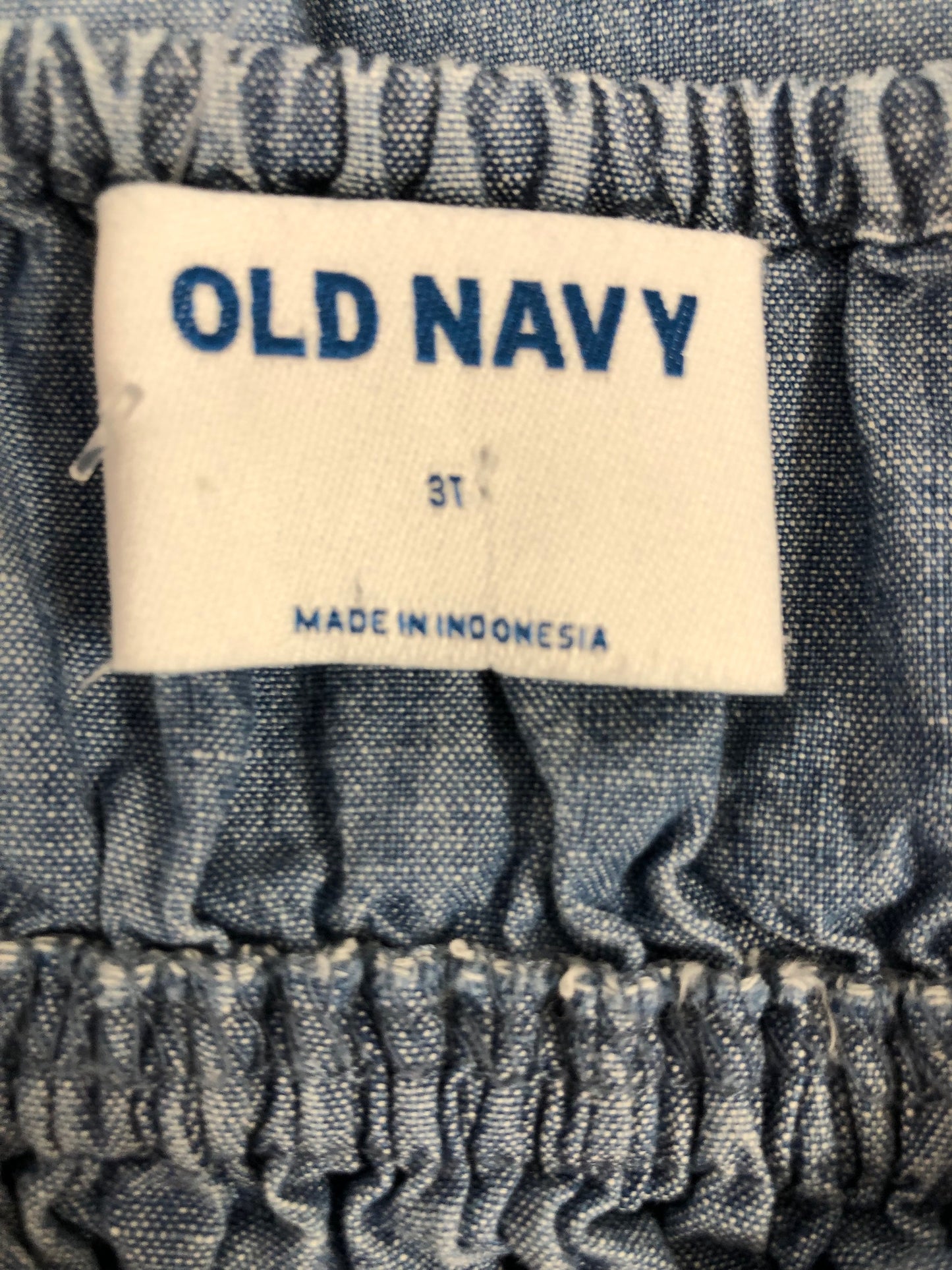 3t Old Navy  blue denim Dress