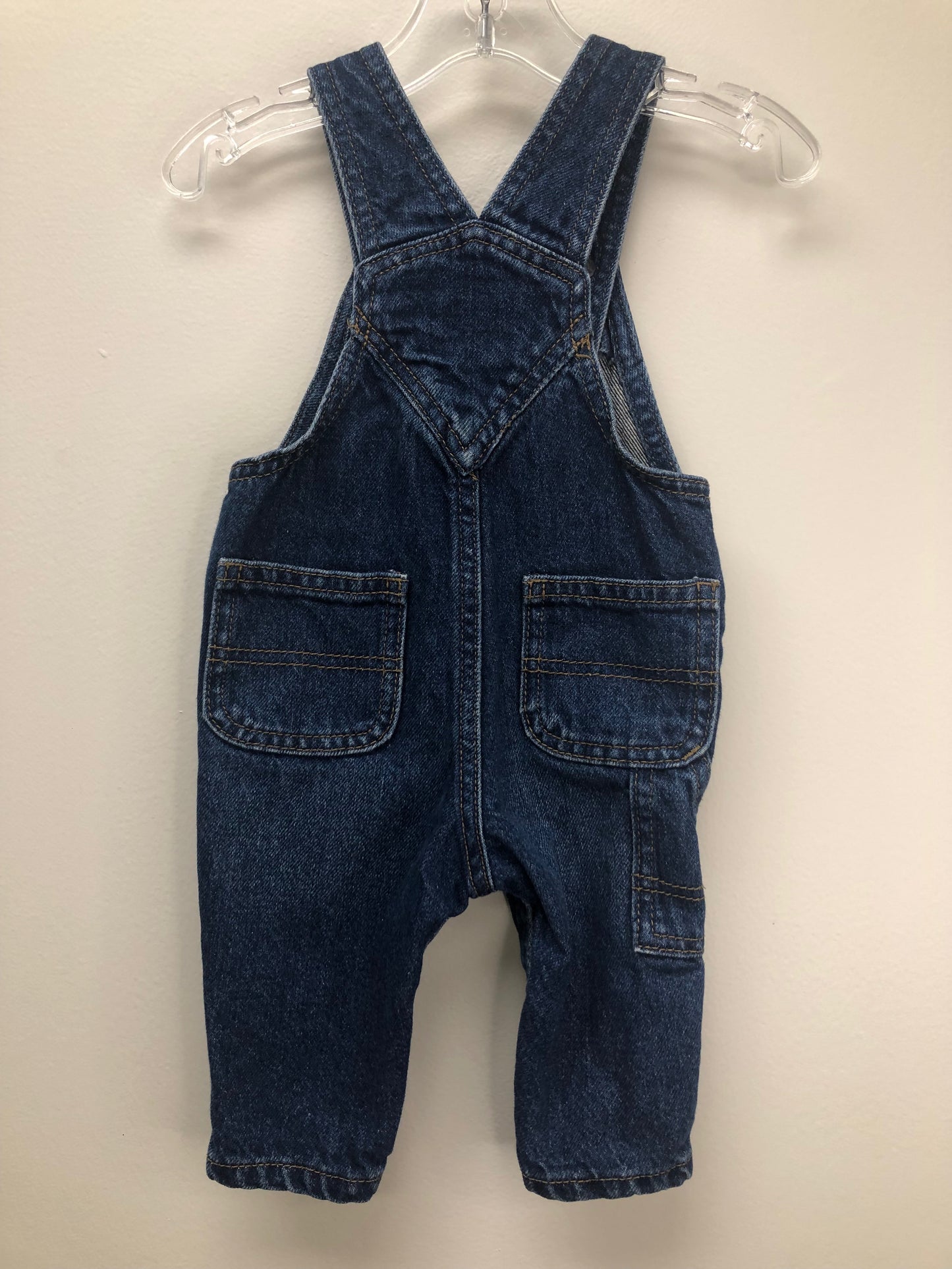 3-6m Old Navy denim Overalls
