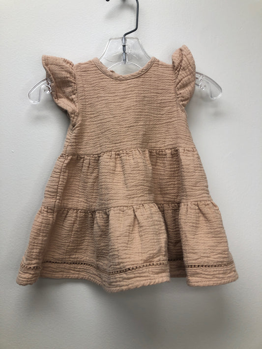 3 Quincy Mae brown muslin Dress