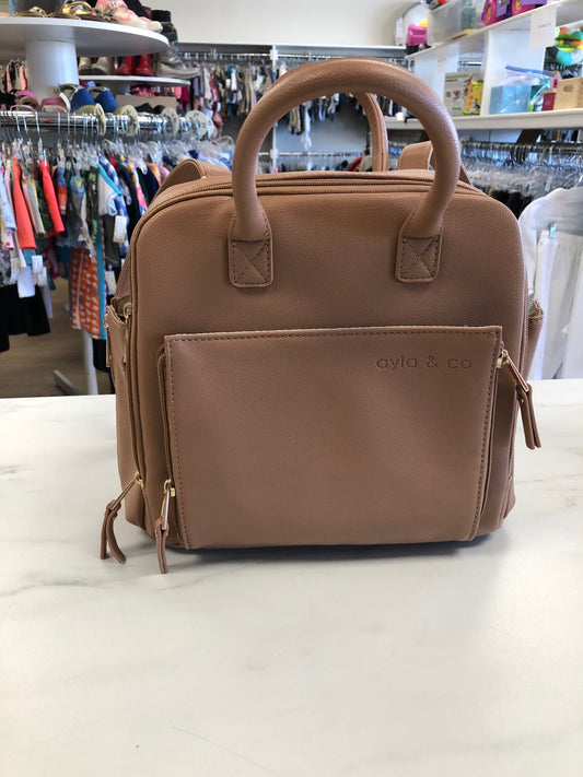 ayla & co. blush Diaper Bag