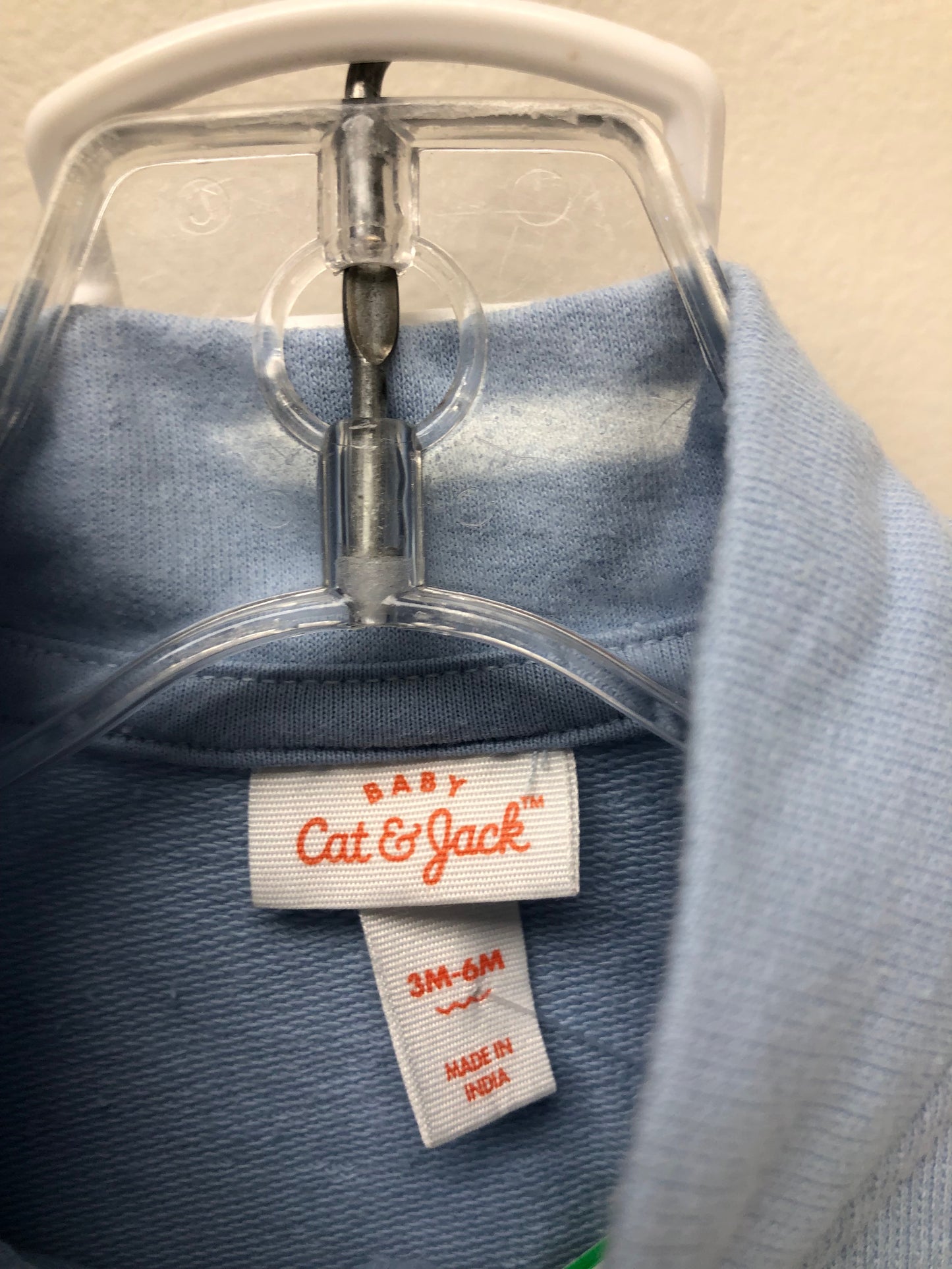 3-6m Cat & Jack blue clouds 2 PC Ensembles