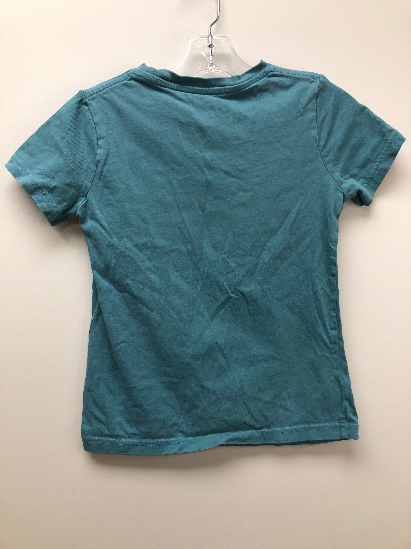 7-8 Mini Boden blue Dog Shirt
