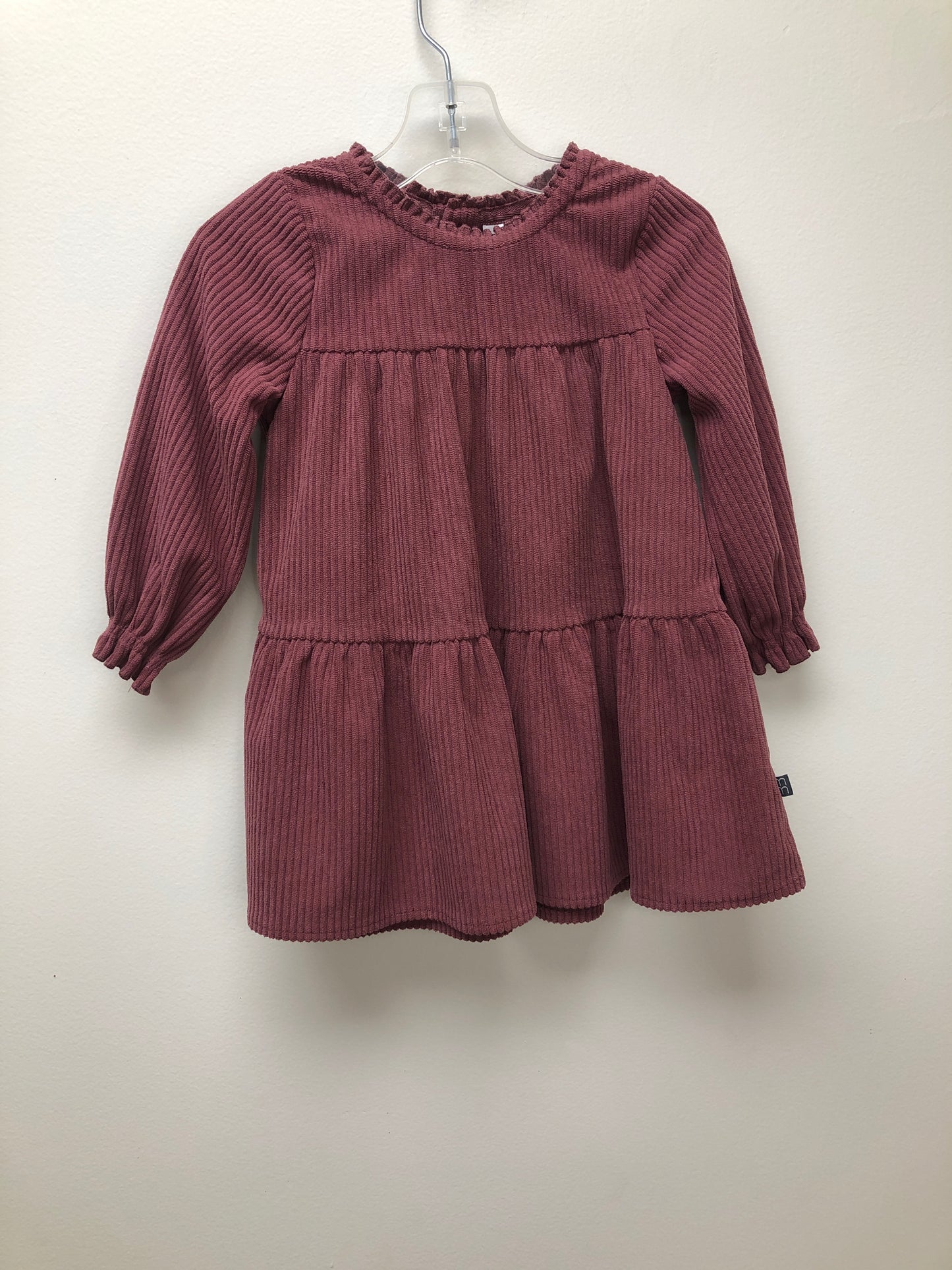 18 months Modern Moments purple ribbed Dress