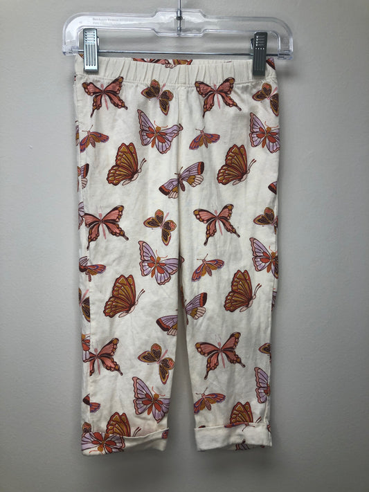 24m Carter's cream butterflies Pants
