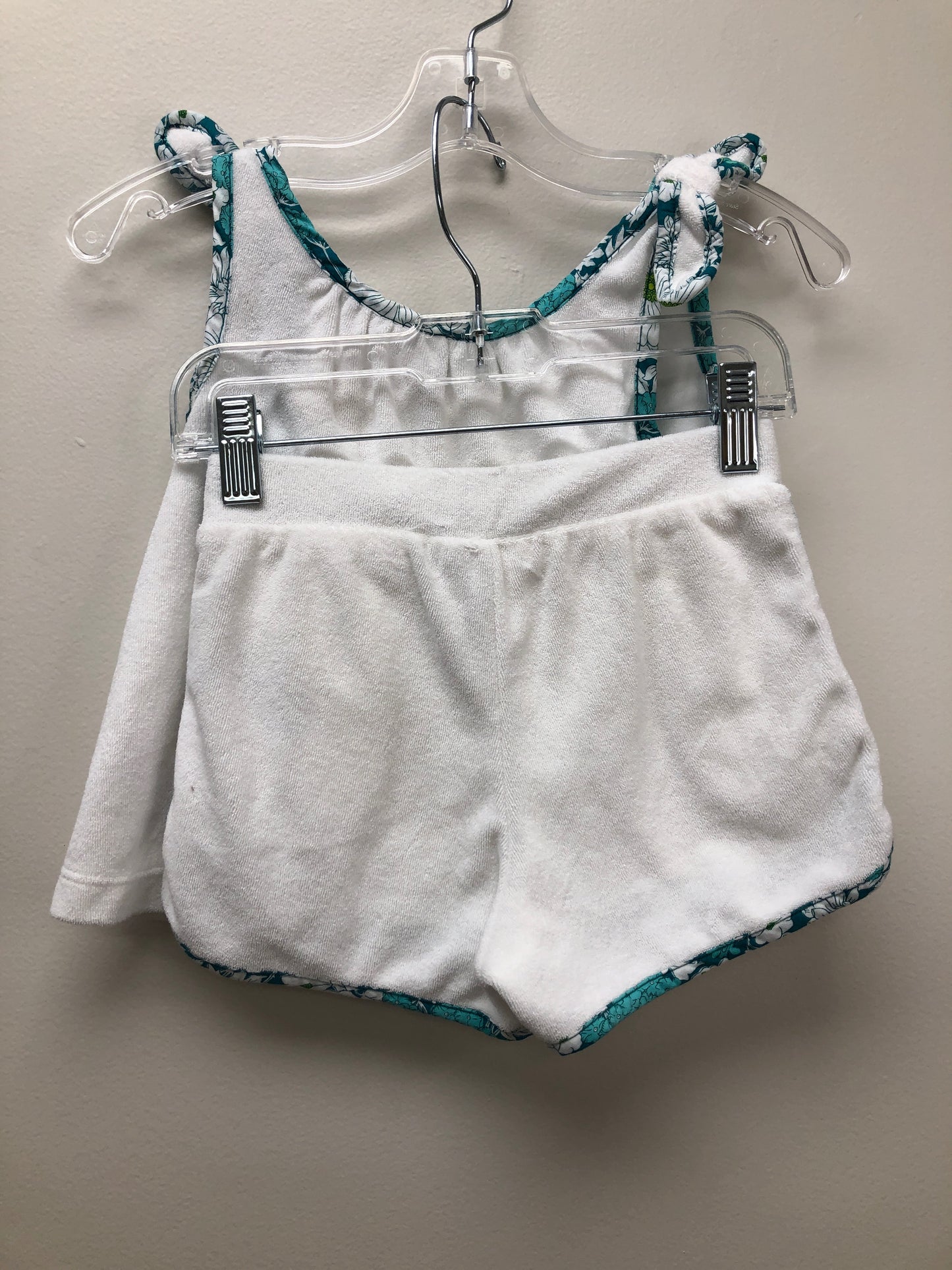 4 Janie and Jack white terry 2 PC Ensembles