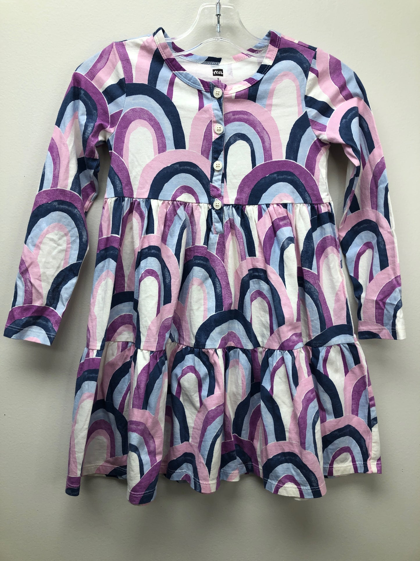 5 tea Multi-Color rainbow Dress
