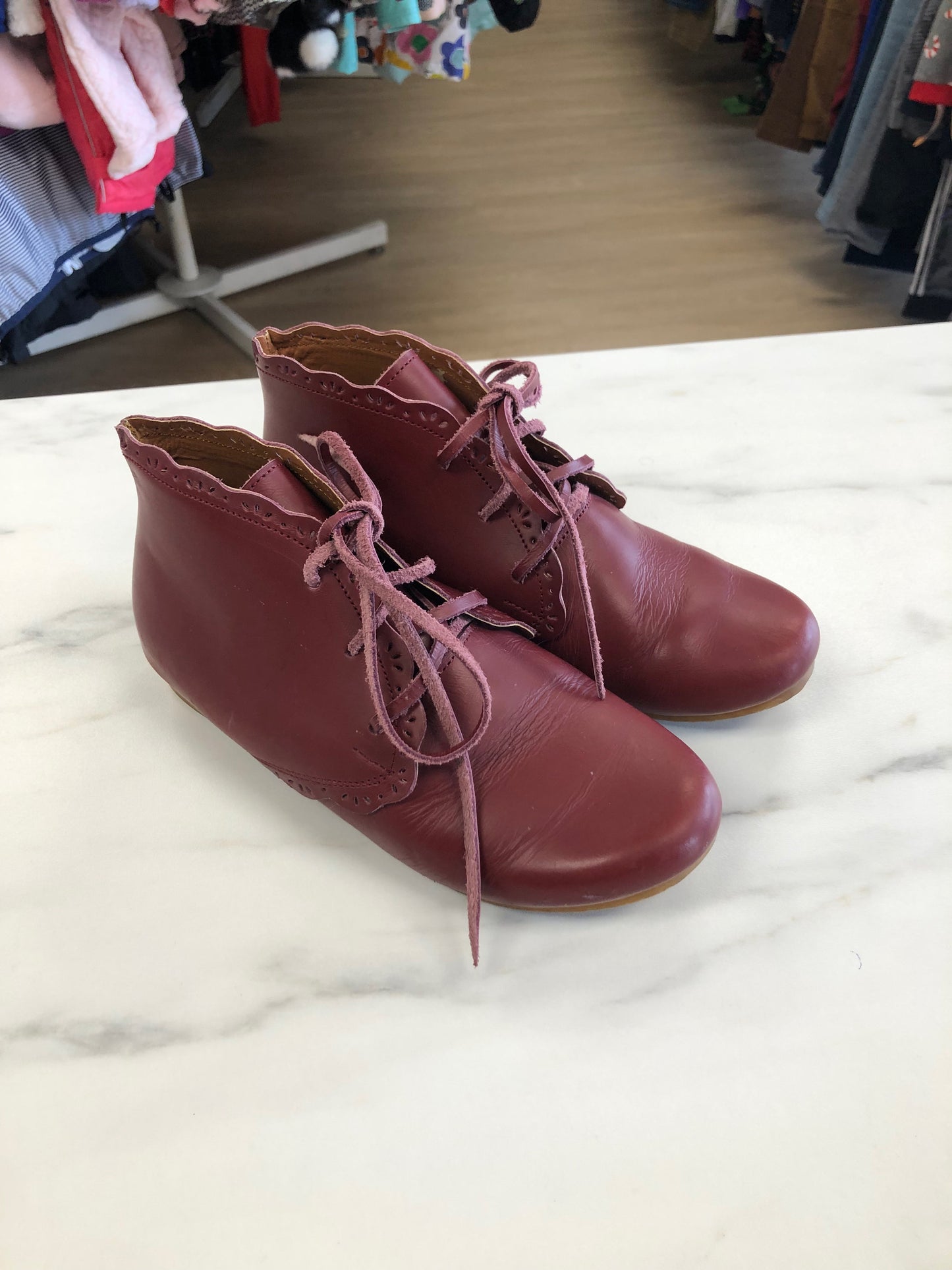 Adelisa & Co 1 Burgundy Shoes/Boots