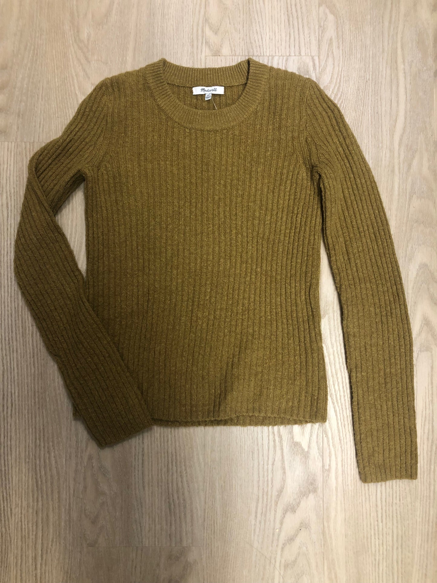 Madewell Adult xs Chartreuse Sweater